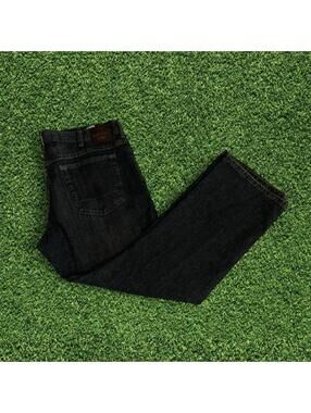 Vintage Lee Dungarees Mud Wash Baggy Straight Jeans Size 36
